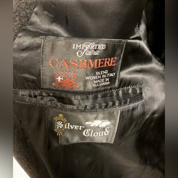 Big and Tall Cashmere/Wool blend Overcoat - Picture 4 of 5